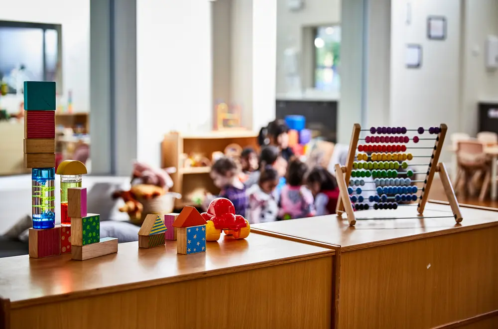 Children participating in the high quality curriculum at Peggy's Childcare
